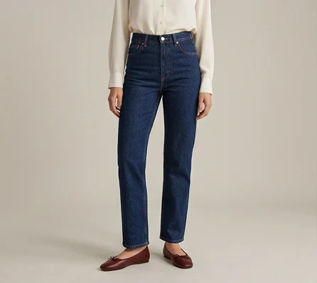 Original indigo straight-leg jeans